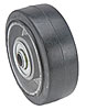 Replacement Wheel Natural Rubber with Ball Bearing Center - image 2