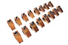Aluminum Roller Rocker Arms Chrysler V8 273-360 Shaft Mount Ratio: 1.6