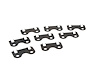 Pushrod Guide Plates Oldsmobile 350-455 - image 1