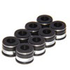 Black Viton Valve Seals Guide Size: .446" - image 1