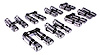 Endure-X Solid/Mechanical Roller Lifter Set Chevrolet 265-400 V8 - image 1
