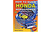 BOOK HI-PERF HONDA DYNO T