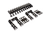 Endure-X Solid/Mechanical Roller Lifter Set Chevrolet V8 SB2 Head - image 1