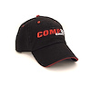 Black-Style Cap Black with Red Stitching