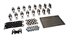 Magnum Roller Rocker Arm Kit Chevy Small Block 265-400