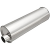 100-1785 Universal Exhaust Muffler Round Inlet/Outlet: 2 in., Offset, Offset - image 1