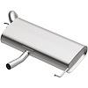 100-8133 Direct-Fit Exhaust Muffler for 2007-2012 Dodge Caliber, Jeep Compass, Patriot - image 1