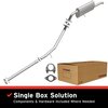 106-0245 Direct-Fit Exhaust Kit for 2006-2011 Kia Rio, Hyundai Accent 1.6L - image 2