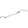 106-0321 Direct-Fit Exhaust Kit for 2002-2004 Nissan Frontier 3.3L