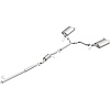 106-0323 Direct-Fit Exhaust Kit for 1998-2002 Honda Accord 3.0L - image 1