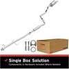 106-0325 Direct-Fit Exhaust Kit for 1999-2000 Mazda Protege 1.8L - image 2