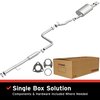 106-0332 Direct-Fit Exhaust Kit for 1990-1991 Honda Accord EX, EX-R 2.2L - image 2