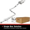 106-0373 Direct-Fit Exhaust Kit for 1988-1992 Geo Prizm, Toyota Corolla 1.6L - image 2