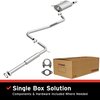 106-0396 Direct-Fit Exhaust Kit for 1998-2001 Nissan Altima 2.4L - image 2