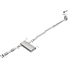 106-0452 Direct-Fit Exhaust Kit for 1999-2003 Ford Windstar - image 1