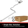 106-0599 Direct-Fit Exhaust Kit for 1993-1997 Saturn SW1, SL1, SL 1.9L - image 2