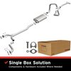 106-0690 Direct-Fit Exhaust Kit for 1990-1997 Ford Crown Victoria LTD Town Car - image 2