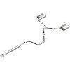 106-0898 Direct-Fit Replacement Exhaust System for 2010-2011 Buick LaCrosse - image 1
