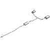 106-1005 Direct-Fit Replacement Exhaust System for 2017-2019 Honda CR-V 1.5L - image 1