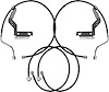 Extended Braided Brake Lines Fits Select Ford F-250 Super Duty [Front and Rear]