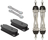 Sway Bar End Link Kit, 2.500 in./3.500 in. Lifts Fits Select Ford F-250 Super Duty