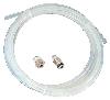 CO2 Line Kit Includes 1/4" diameter 10" long line & 1/4" NPT to 1/4" and 1/8" NPT to 1/4" quick-release fittings - image 1