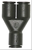 Y-FITTING 1/4NPT-1/4"HOSE