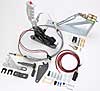 Electric Solenoid Shifter Kit With Hurst 3-Speed Shifter Front Exit Cable - image 1