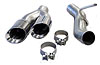Twin 4" Pro-Series Side Swept Assembly 2000-2006 Chevy Suburban/Yukon - image 1