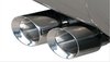14031 Pro Series Clamp-On Exhaust Tip 3 in. Inlet/4 in. Dual Outlet - image 4