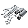 14117BLK Sport Cat-Back Exhaust System 1990-1995 Chevy Corvette C4 ZR1 5.7L - image 1