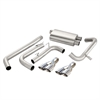 Sport Cat-Back Exhaust System 1993-1995 Chevy Camaro Z28/SS 5.7L V8 LT1 & Pontiac Firebird 5.7L V8 LT1 - image 1