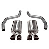 14164BLK Sport Axle-Back Exhaust System 2006-2013 Chevy Corvette C6 ZR1 6.2L & Z06 7.0L - image 1