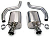 2006 Corvette C6 Z06 Axle-Back System 3" Diameter Tubing - image 1