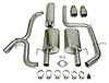 CAT-BACK SYS W/ DUAL REAR EXIT W/SINGLE 4IN. PRO-SERIES TIPS - image 1
