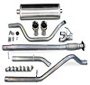 CAT-BACK SYS DUAL REAR EXIT W/SINGLE 4IN. PRO-SERIES TIP - image 1