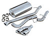CAT-BACK SYS SINGLE SIDE EXIT W/TWIN 4IN. PRO-SERIES SIDE SWEPT TIPS - image 1