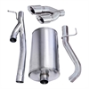 Sport Cat-Back Exhaust System 2003-2006 Chevy Silverado/GMC Sierra 2500 6.0L - image 1
