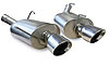Touring Axle-Back Exhaust System Dual Rear Exit - image 1