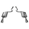 14329 Touring Axle-Back Exhaust System 2015-2017 Ford Mustang GT Fastback 5.0L - image 1