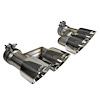 14333 Pro Series Clamp-On Exhaust Tip 3 in. Dual Inlet/4 in. Quad Outlet - image 1