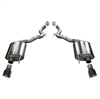 14339BLK Sport Axle-Back Exhaust System 2015-2017 Ford Mustang GT Convertible 5.0L - image 1