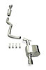 2.5IN. DIA. CAT-BACK SYS SINGLE REAR EXIT W/SINGLE 4IN. PRO-SERIES TIPS - image 1