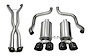 14469CB6BLK Cat-Back Exhaust System 2006-2008 Chevy Corvette - image 1