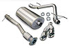 CAT-BACK SYS SINGLE SIDE EXIT W/TWIN 4IN. PRO-SERIES SIDE SWEPT TIPS - image 1
