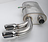 Sport Axle-Back Exhaust System 1997-2002 Corvette C5 Mufflers Only - image 4