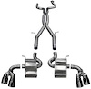 Xtreme+ Cat-Back Exhaust System 2016-2019 Chevy Camaro SS/ZL1 6.2L V8 - Black Tips - image 1