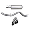 14836BLK Sport Cat-Back Exhaust System 2015-2019 Ford F-150 2.7L & 3.5L Ecoboost - image 1