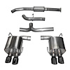 14857BLK Sport Cat-Back Exhaust System 2015-2019 Subaru WRX Turbo 2.0L & 2.5L - image 1