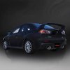 14858 Sport Cat-Back Exhaust System 2008-2015 Mitsubishi Lancer Evo X 2.0L - image 2